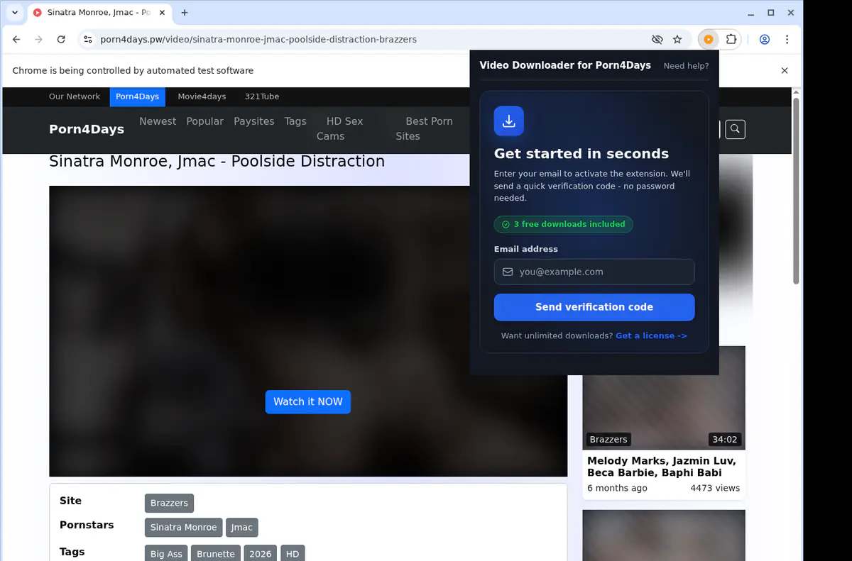 Porn 4 Days Video Downloader screenshot 5